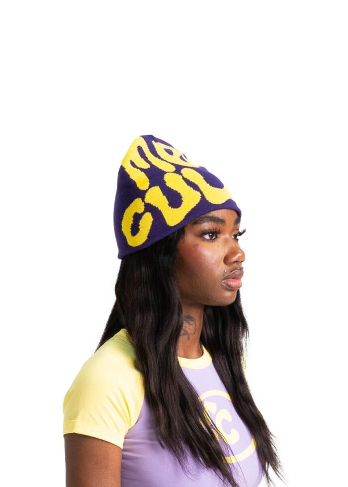 Mea Culpa Fun Day Beanie – Purple