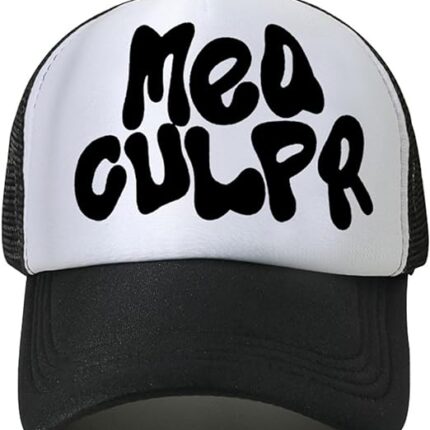 Mea Culpa Trucker Hat – Black